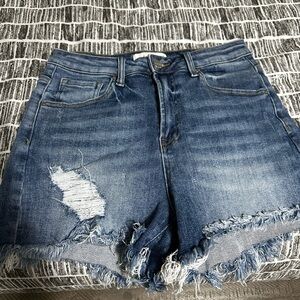 Denim Blue Women's Shorts